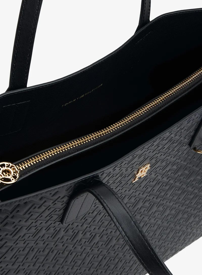 TOMMY HILFIGER  Icon Satchel Mono for Women | Best Price UAE