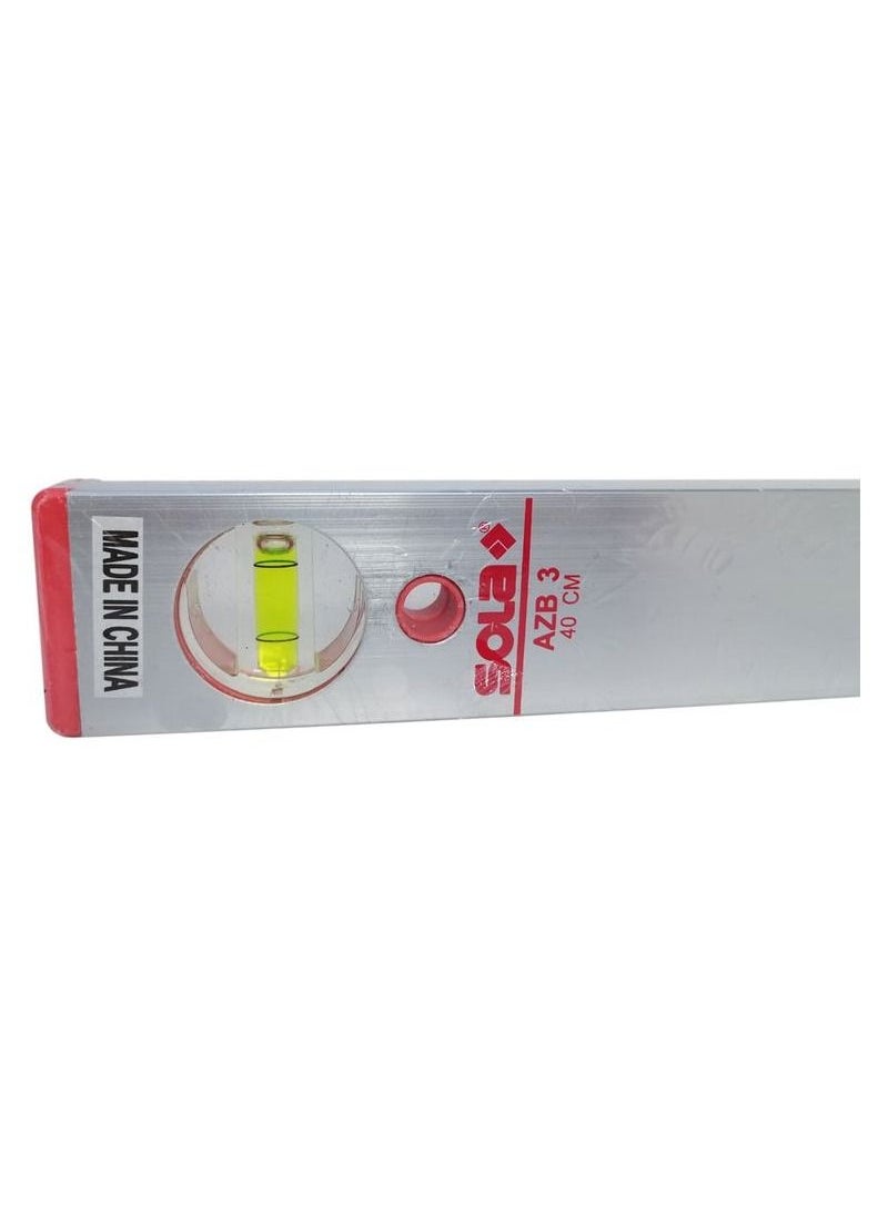 SOLA Premium Quality Spirit Level/Carpentry Level/Tube Level, Aluminum Body 40 cm- SOLA  - Image 3