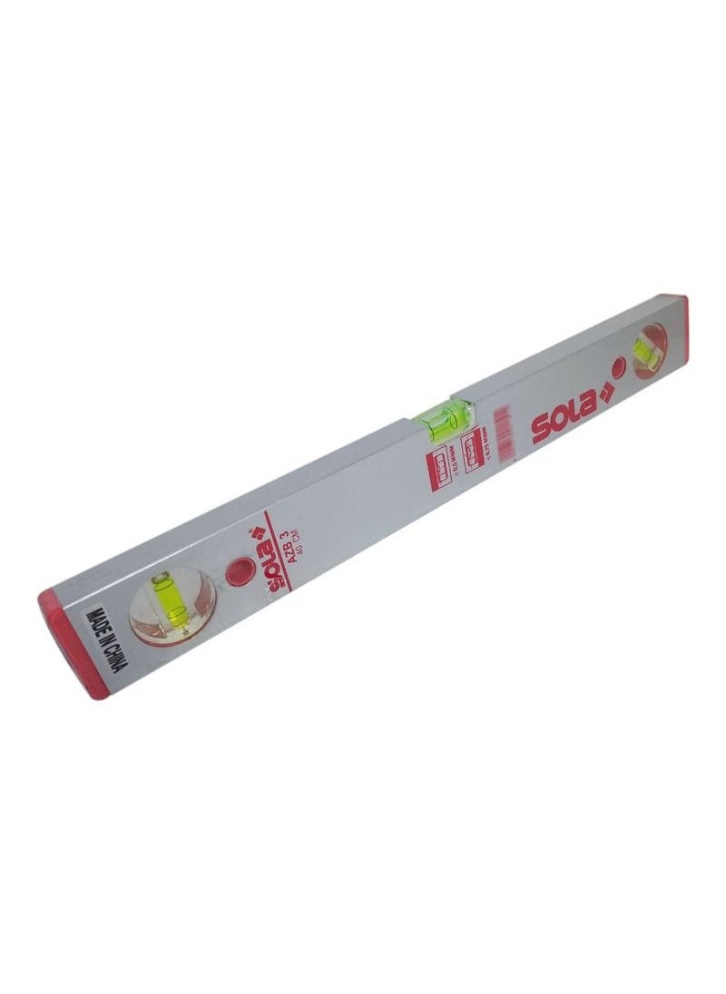 SOLA Premium Quality Spirit Level/Carpentry Level/Tube Level, Aluminum Body 40 cm- SOLA  - Image 4
