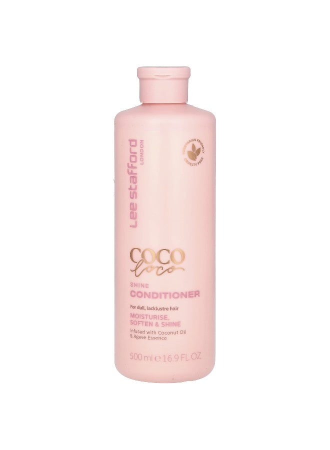 Lee Stafford لي ستافورد، كوكو لوكو، بلسم لامع، للشعر الباهت، 16.9 أونصة سائلة (500 مل) - Image 1