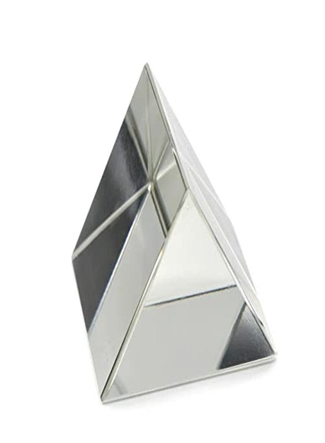 Cometek Glass Prism - Perfect for Light Refraction, Science Experiments, and Educational Kits (50EQ) - Image 1