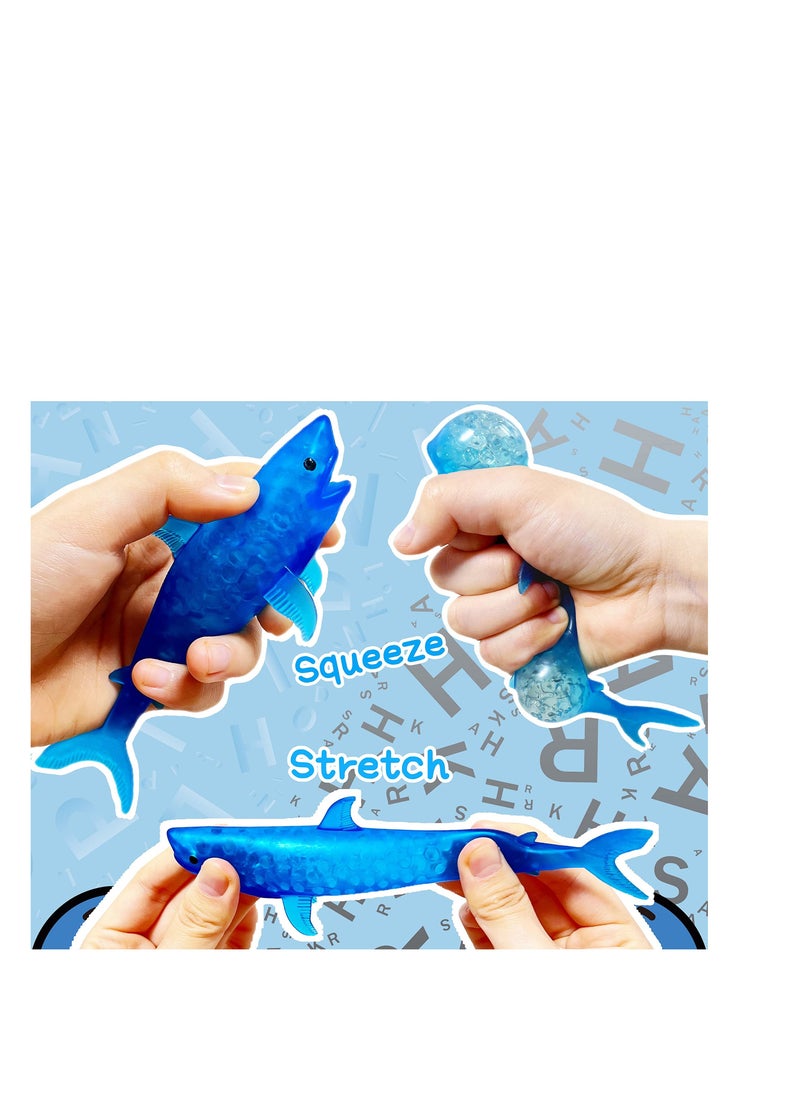 Stretchy Water Beads Stress Relief, Stretchy Water Beads Stress Relief,  Stress Relief Sensory Fidget Toys, Animal Squish Stress Balls, for Kids and Adults, for Anxiety Relief, Calm, Focus  - Image 4