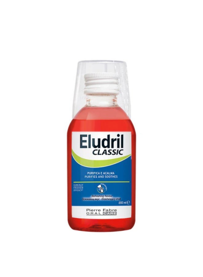 Eludril Classic Mouthwash 200ml - Image 1
