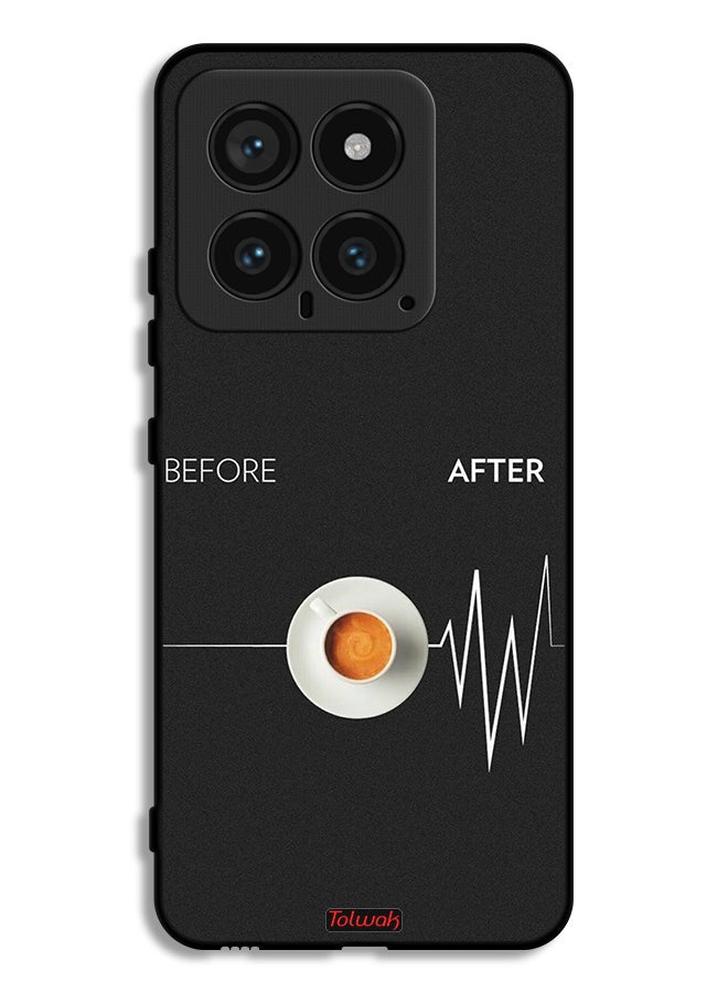 Tolwak Xiaomi 14 Protective Case Cover Before After - Image 1