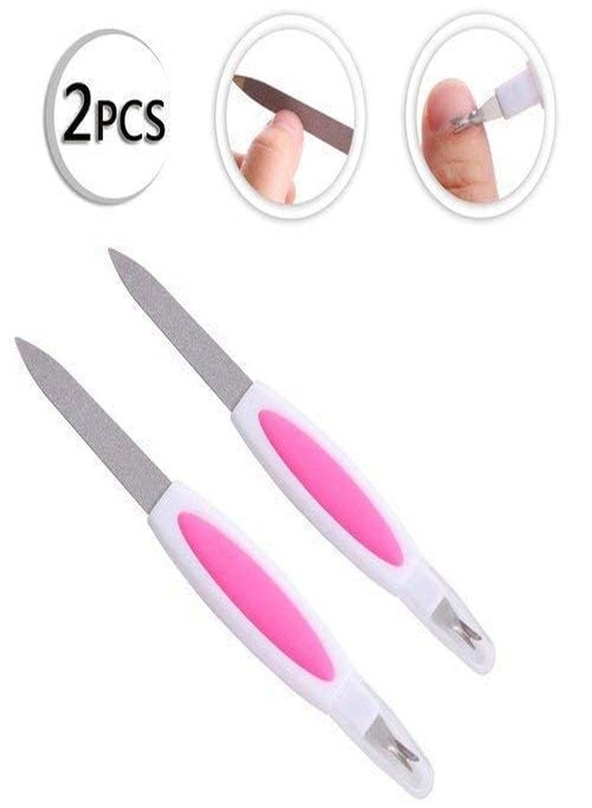 Aabhir TRADERS Nail Art Kit with, 100 Nails,15 Pcs Nail Art Brush,5 pcs Nail Dotting Tools,48 Pcs 3D Nail glitter bottles,10 Round Nail Tapes,2 Nail Glue & 2 Pc Nail Filer - (182 Pcs Combo) - Image 5