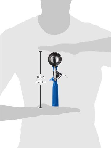 Vollrath 2 oz Stainless Steel Disher - Size 16,Dark Blue - Image 2