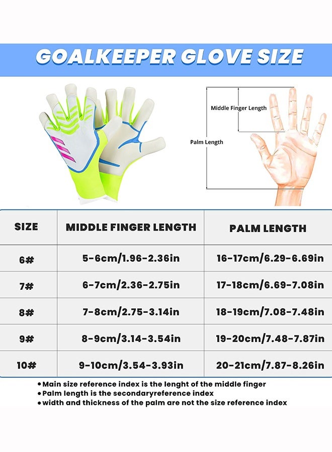 JiuAn Football Training Professional Fingersave Goalkeeper Gloves - Image 2