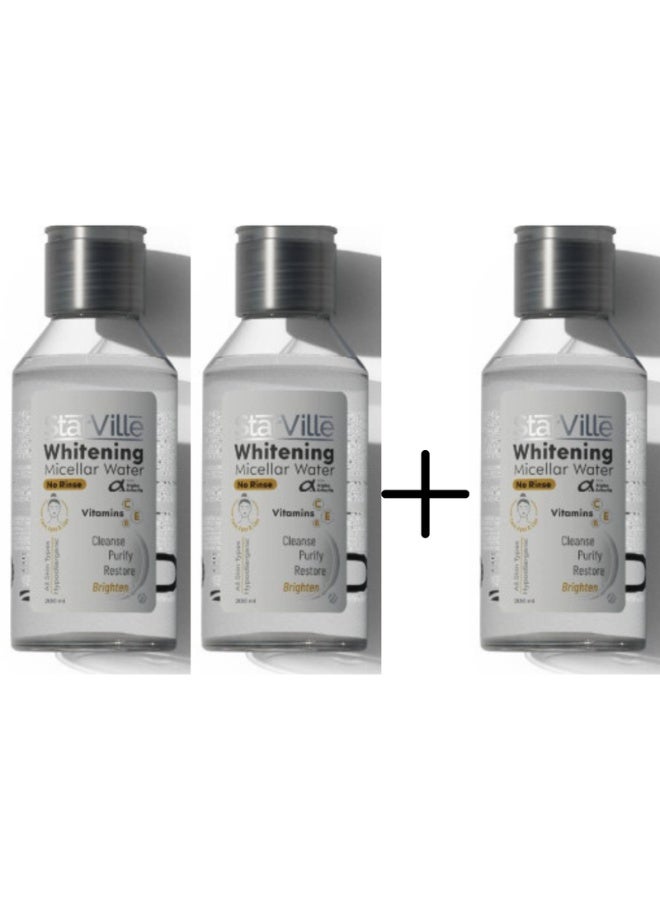 ستارفيل ماء ميسيلار للتفتيح 100 مل 2+1