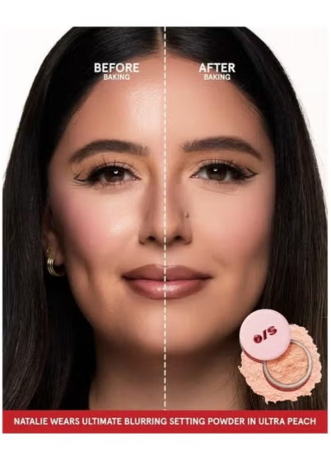 One size By Patrick Star Ultimate Blurring Setting Powder, Ultra Peach - for Very Fair to Medium Skin Tones - Image 2