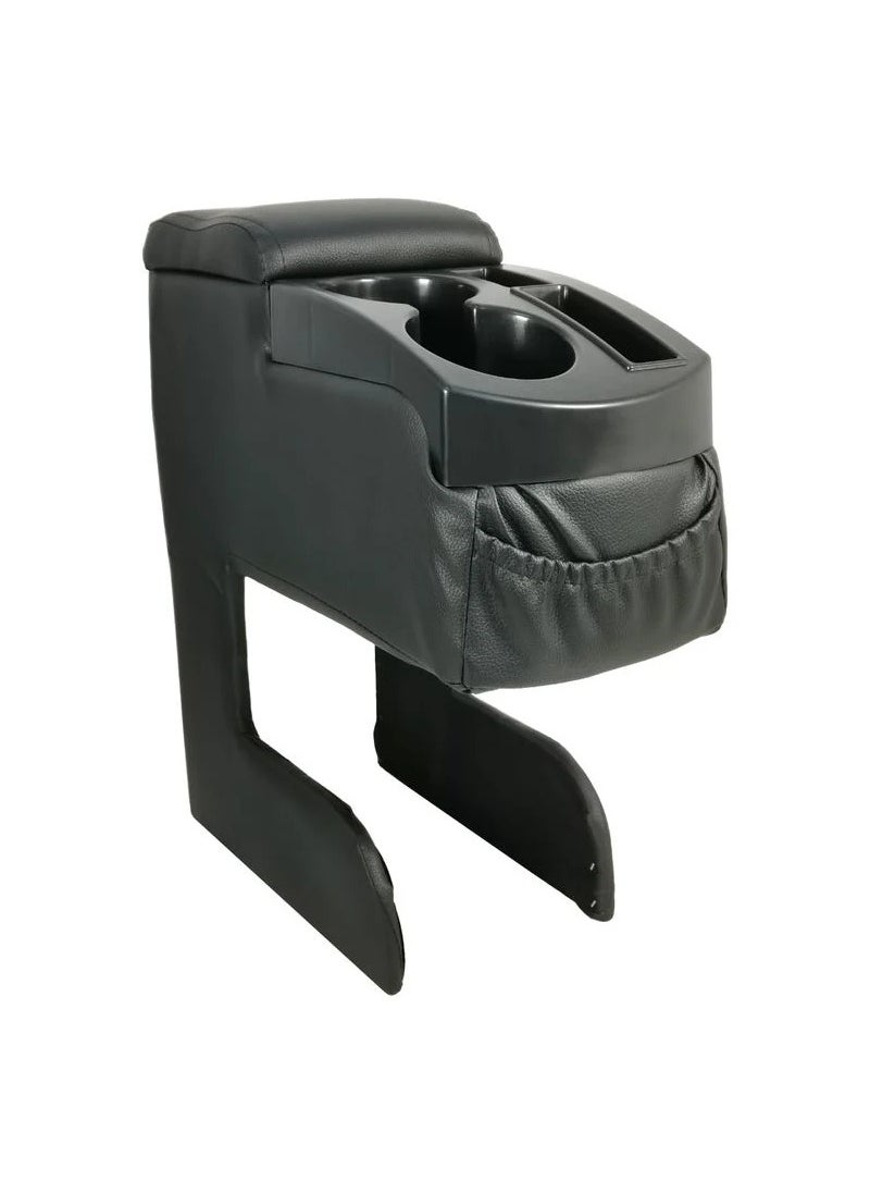 Generic - Car Armrest Car Console Box Multi Functional Console Box Drink Holder Car Center Console Box - Image 1