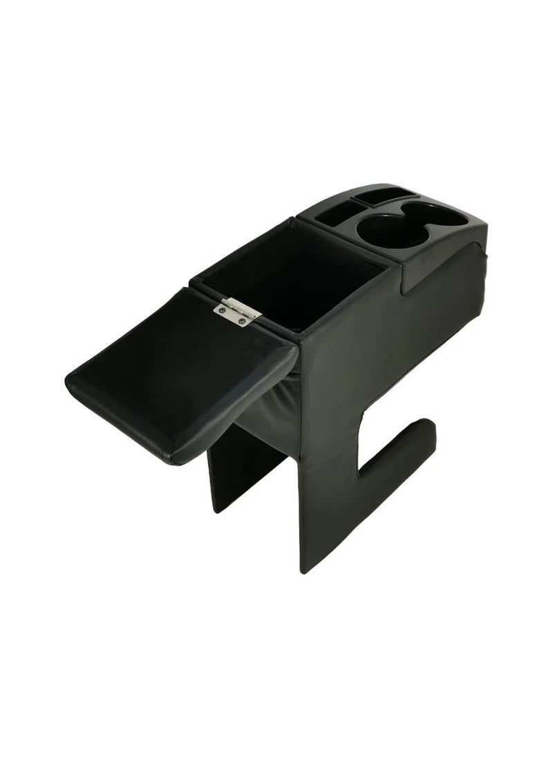 Generic - Car Armrest Car Console Box Multi Functional Console Box Drink Holder Car Center Console Box - Image 1