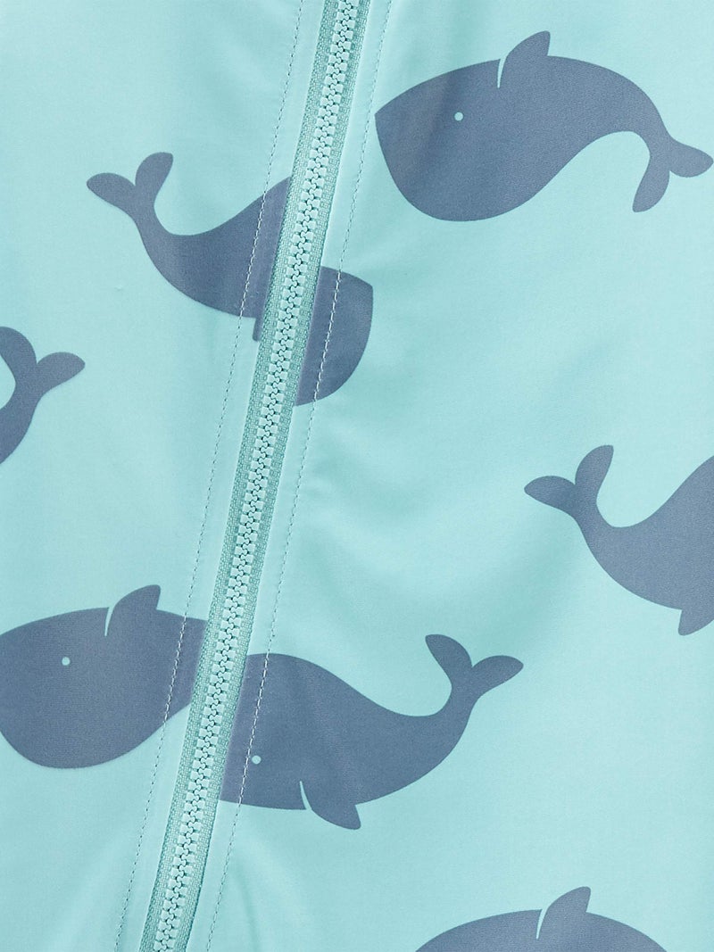 Simple Joys by Carter's Baby and Toddler 2-Pack 1-Piece Zip Rashguards - Image 2