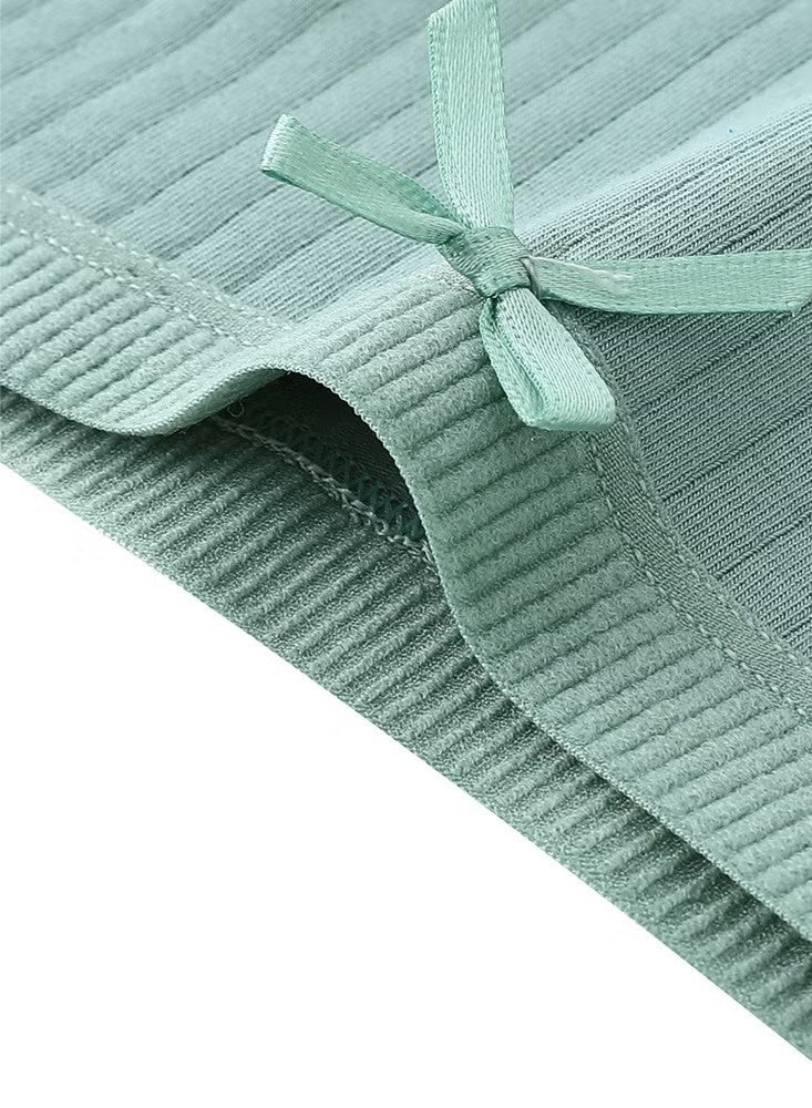 6-Piece Cotton Bikini Breathable Panties Low Waist Fashionable Ladies Panties - Image 4