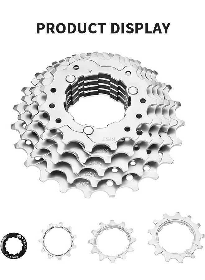 GROIC 9 Speed Cassette for Mountain Bike 11-36T Fit for Mountain Bike, Road Bicycle, MTB, BMX, Mountain Lightweight Bicycle Freewheel - Image 5