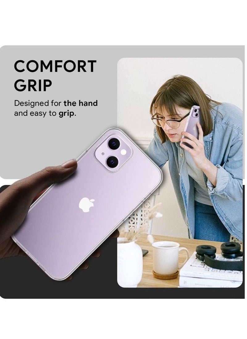Houmt iPhone 14 Case 6.1 Inch Ultra Slim Soft TPU Material Shockproof Protection Anti-Scratch Anti-Drop Clear For iPhone 14 Cover  - Image 5