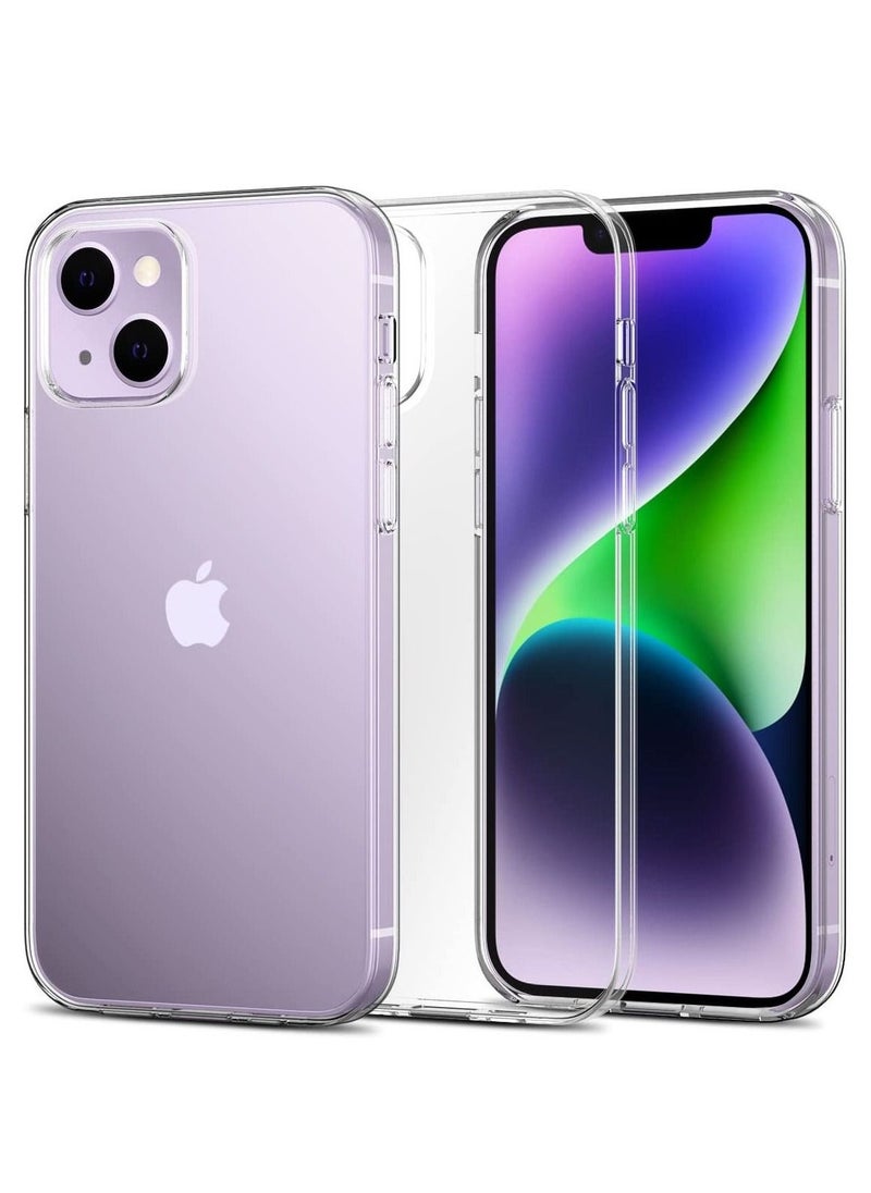Houmt iPhone 14 Case 6.1 Inch Ultra Slim Soft TPU Material Shockproof Protection Anti-Scratch Anti-Drop Clear For iPhone 14 Cover  - Image 1