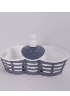 max plast Max Plast Double Basin Soap Pump Made of High Quality Plastic, Multi Color  - Image 2