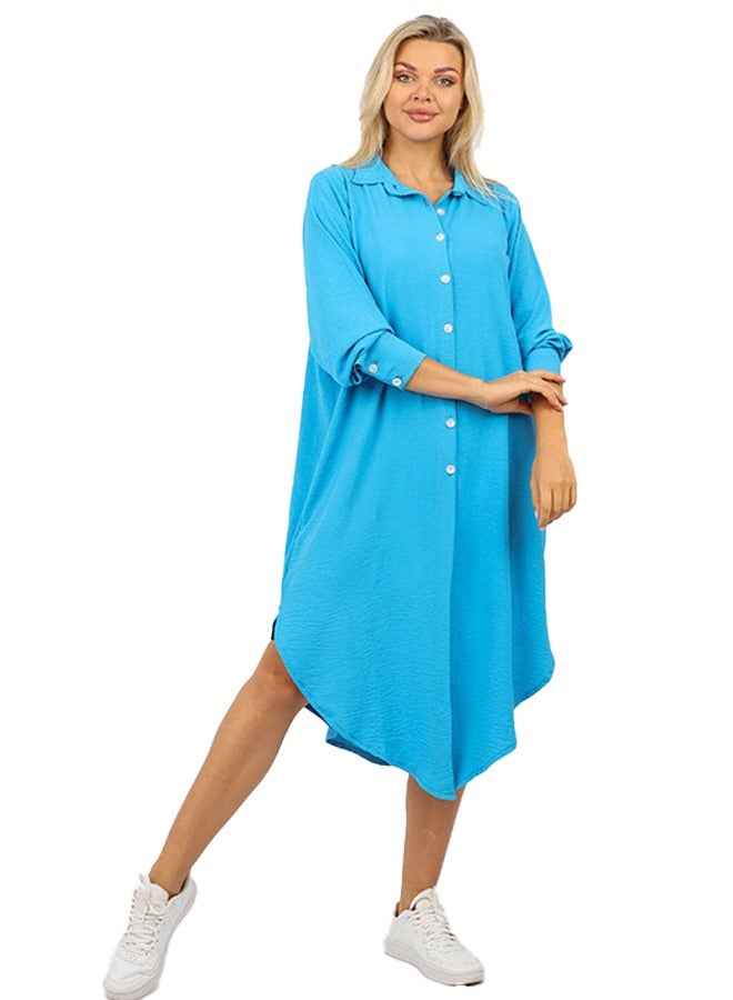 Zmurud Crepe Blouse -Plain  - Image 1