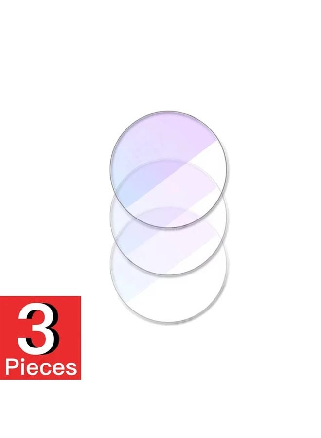 3Pcs Tempered Glass Screen Protector For Galaxy Watch 5 6 44mm 9H Hardness HD Clear - Image 1