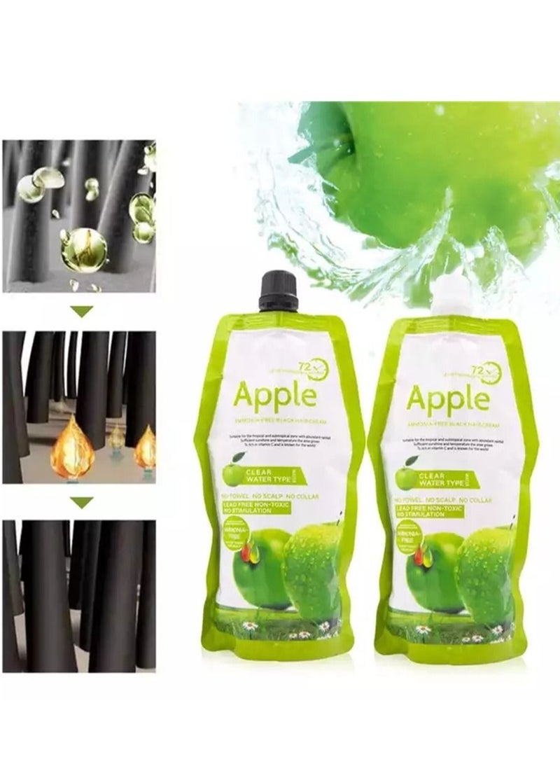 رولستيمي ضعي صبغة كريم الشعر الأسود الخالية من الأمونيا-500 مل - Image 2