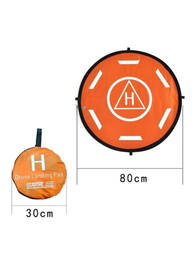 NIBEMINENT 3-Piece Foldable Landing Pad For DJI Phantom 4/3 And Mavic Pro Orange/Black/White - Image 5