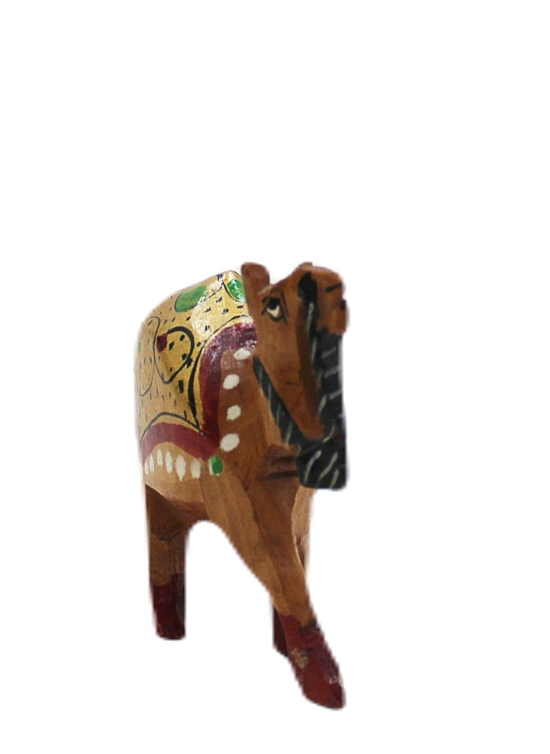 Antique Museum Handcrafted Camel Figurine Desert Inspired Decor  - Image 2