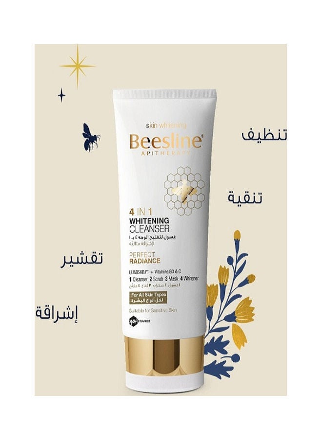 Beesline 4 In 1 Whitening Cleanser Perfect Radiance For All Skin Types 150ml - Image 5