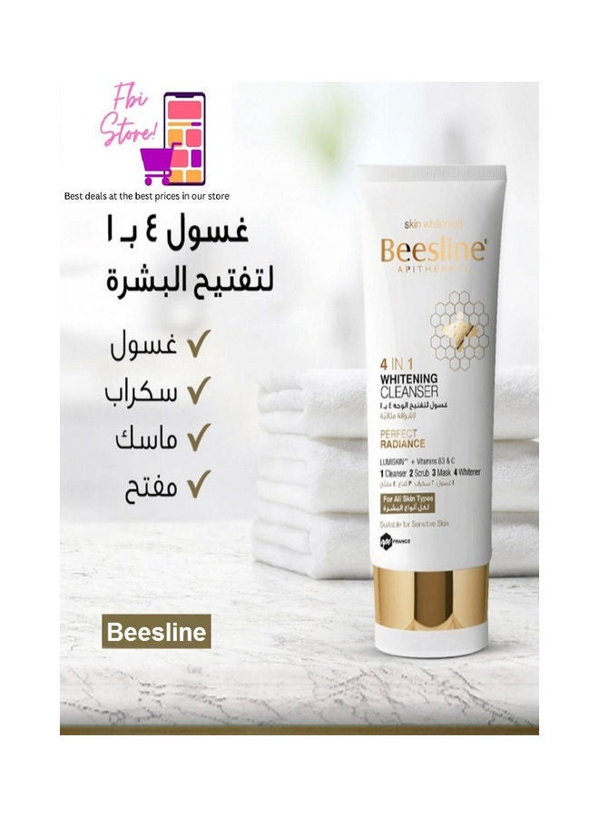 Beesline 4 In 1 Whitening Cleanser Perfect Radiance For All Skin Types 150ml - Image 2