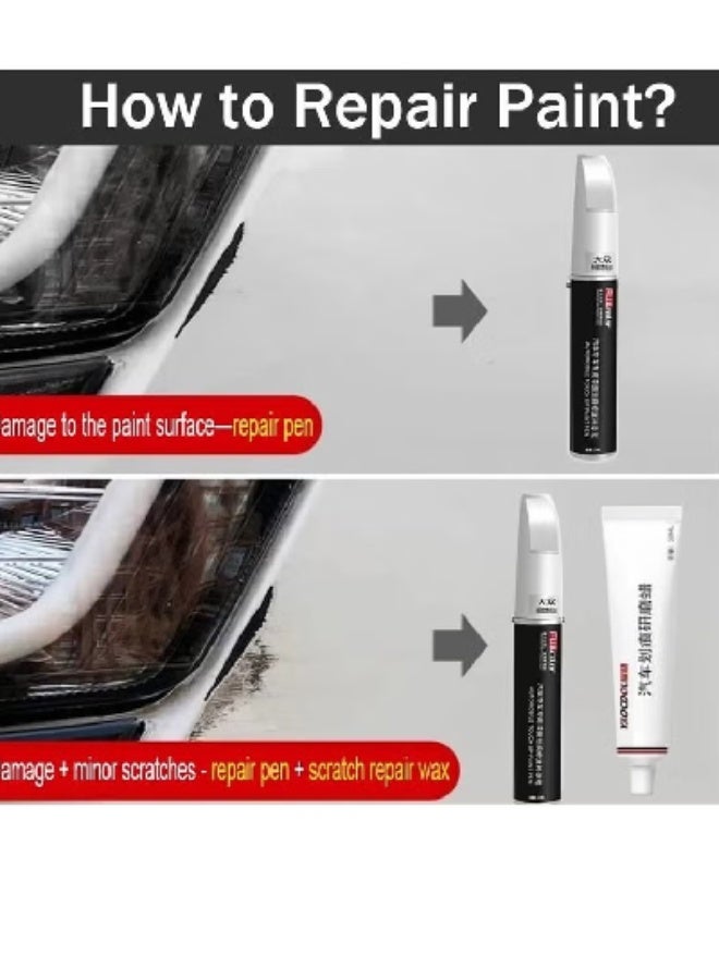 Fuji Car Paint Repair Pen – Scratch Remover and Touch-Up Tool for Minor Paint Damage, Restores Shine and Prevents Rust (Silver) - Image 4