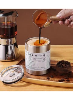 ShebSheb Stainless Steel Coffee Mug with Lid and Straw, Insulated Tumbler Coffee Cup,Vacuum Double Layer Tea Cup for Office Home Travel Coffee Milk Tea Latte  - Image 5