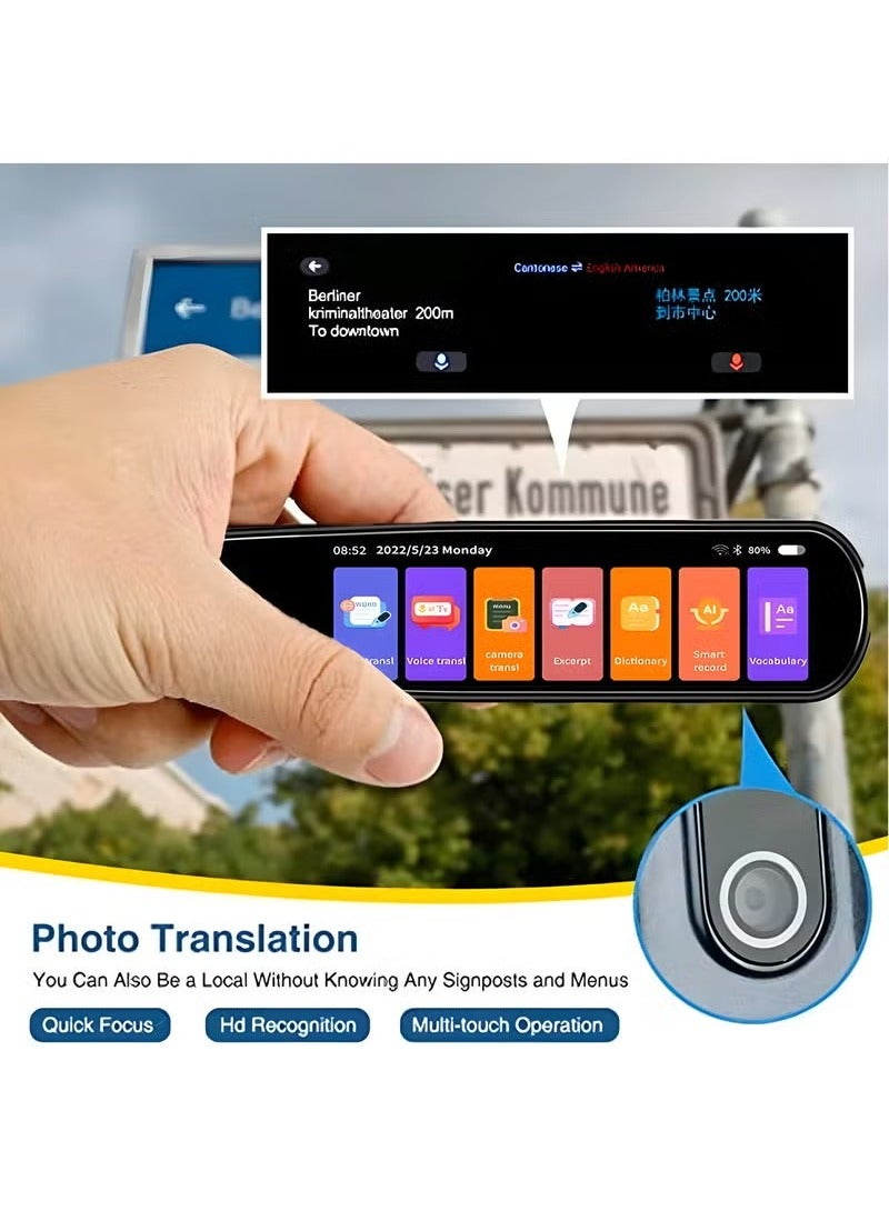 TIGER Translation Pen Digital Scan Reader – Text-to-Speech Wireless Reading Pen Scanner, 134 Languages Translator, 9 Languages Work Offline, Text Extract Scanning Translation Pen for Students, Travelers, and Business Professionals - Image 4