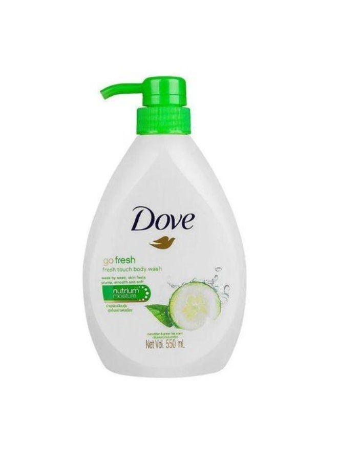 دوف جو فريش - غسول الجسم لمسة منعشة 550 مل - Image 1