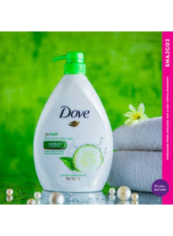 دوف جو فريش - غسول الجسم لمسة منعشة 550 مل - Image 2