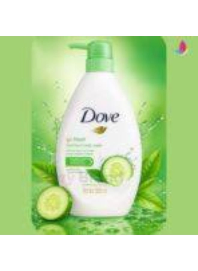 دوف جو فريش - غسول الجسم لمسة منعشة 550 مل - Image 3