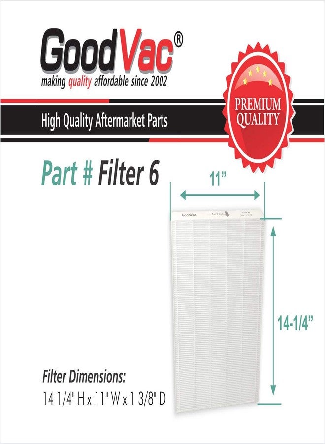 GoodVac Replacement to fit Oreck AirInstinct 75, 100, 108, 150, 200 HEPA Air Filter with Odor Absorber 2 Pack - Image 3