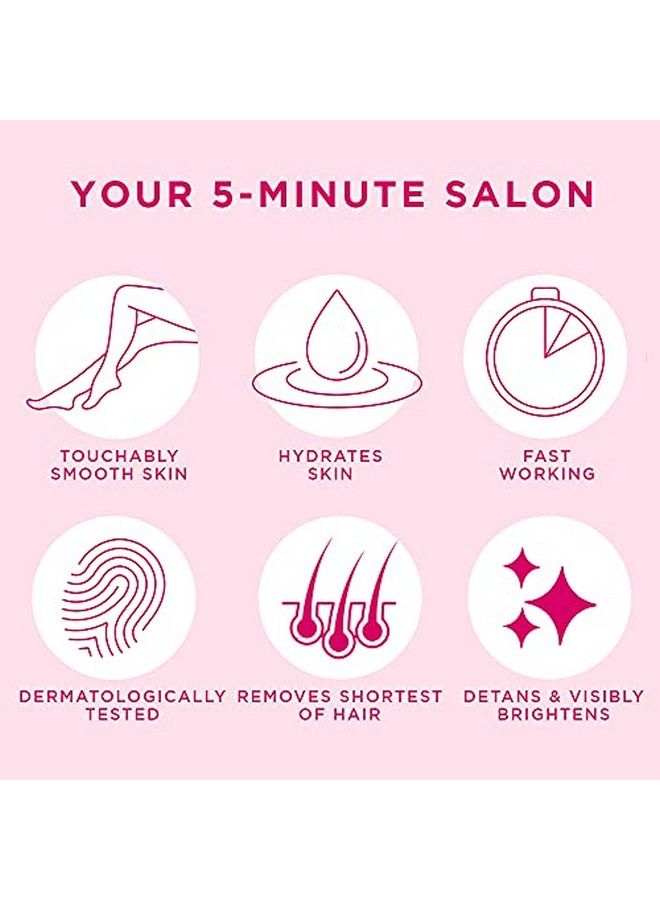 Veet Pure Hair Removal Cream For Women With No Ammonia Smell Normal Skin 100G ; Suitable For Legs Underarms Bikini Line Arms ; 2X Longer Lasting Smoothness Than Razors - Image 3