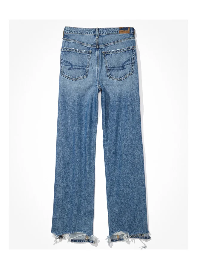 امريكان ايجل AE Super High-Waisted Baggy Wide-Leg Jean