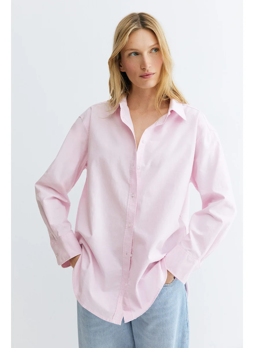 اتش اند ام Oversized Oxford Shirt