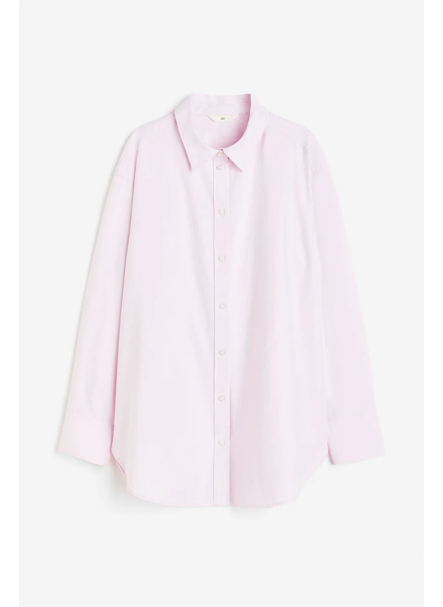 اتش اند ام Oversized Oxford Shirt