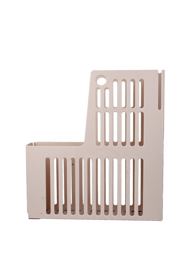 Jukusa Folder Holder, sturdy Desktop 1 Sections Plastic Magazine Holders | Frames File Dividers Document Cabinet Rack | Display And Storage Organiser Box Desk Organiser Tray (Plastic Rack,Black) - Image 2