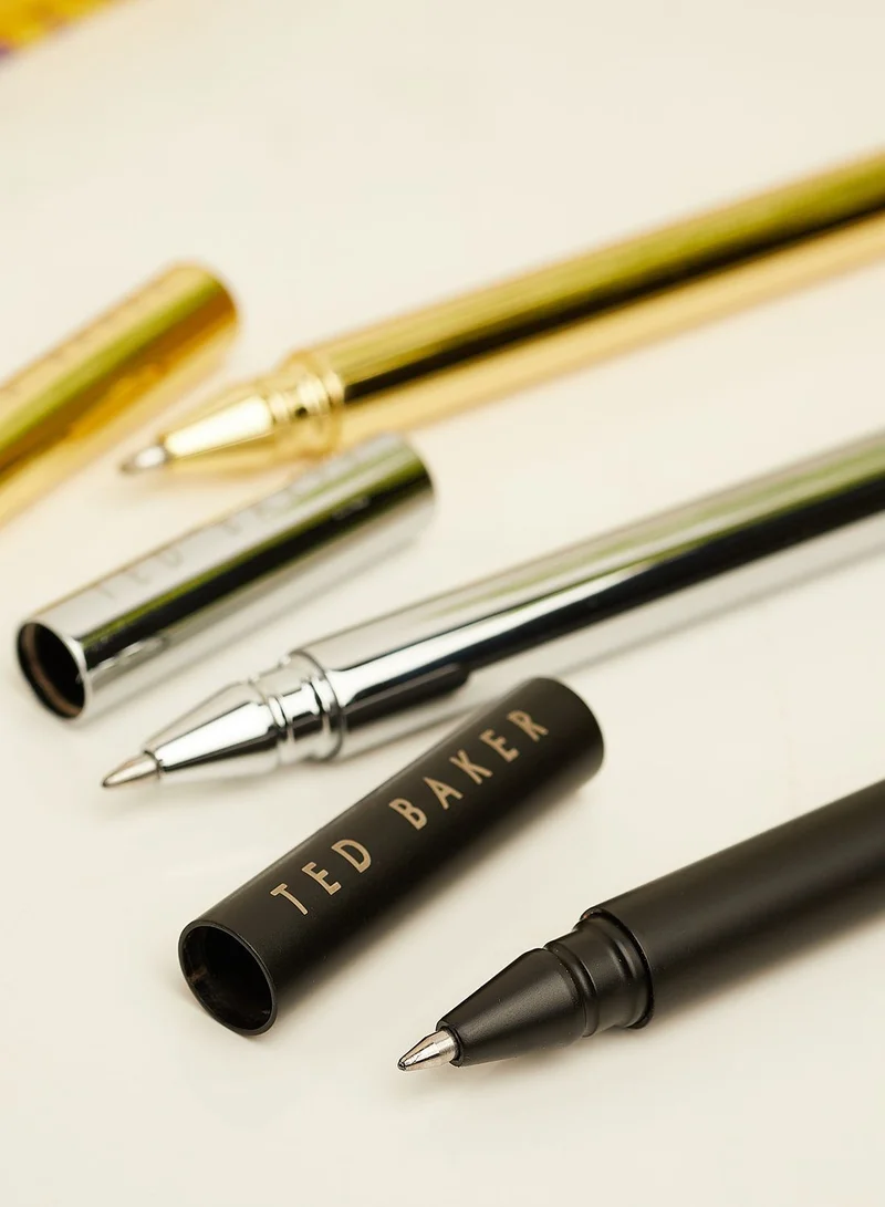 Ted Baker Debbii Pack Of Three Pens Gift Set
