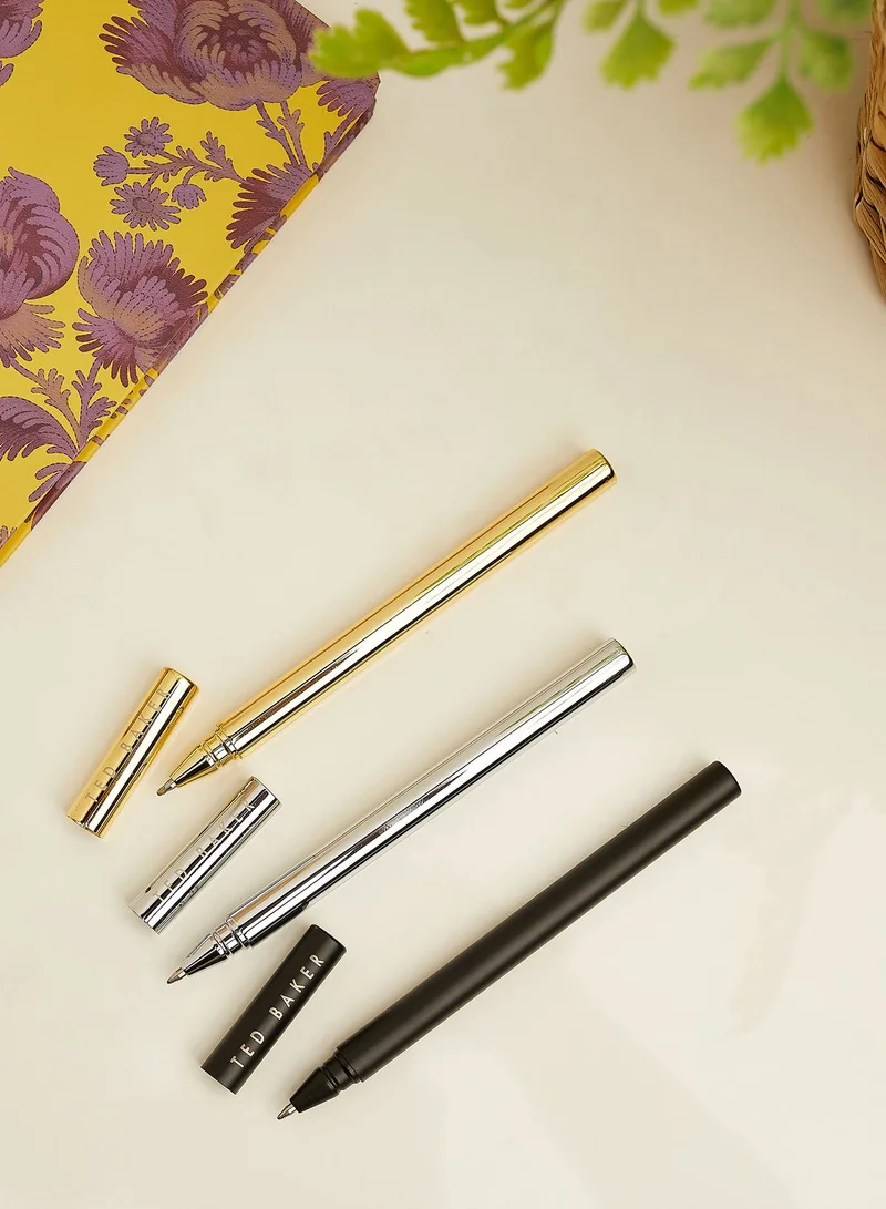 Ted Baker Debbii Pack Of Three Pens Gift Set