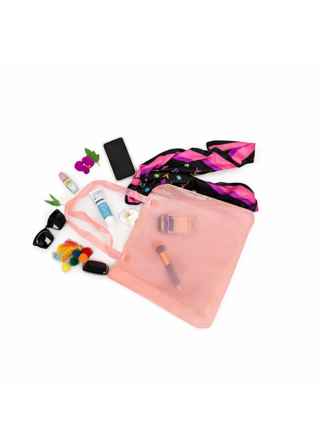 Beach bag - Plastic - Pink