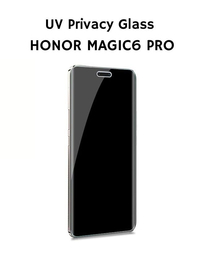 Generic - Privacy Screen Protector for Honor Magic6 Pro, UV Protection, Fingerprint sensor compatible - Image 1
