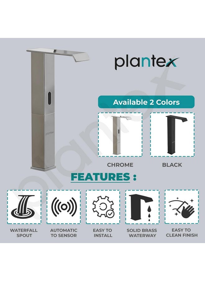 Plantex Pure Brass Automatic Touchless Basin tap/Sensor Tap for Washbasin/Pillar Cocke Tap for Wash Basin/Table Top Tap for wash Basin/Wash Basin taps-(Chrome) - pzsku/Z78969962D64AC6339503Z/45/_/1740118889/0d17b91b-02fa-4769-82ba-4eaddde0637c