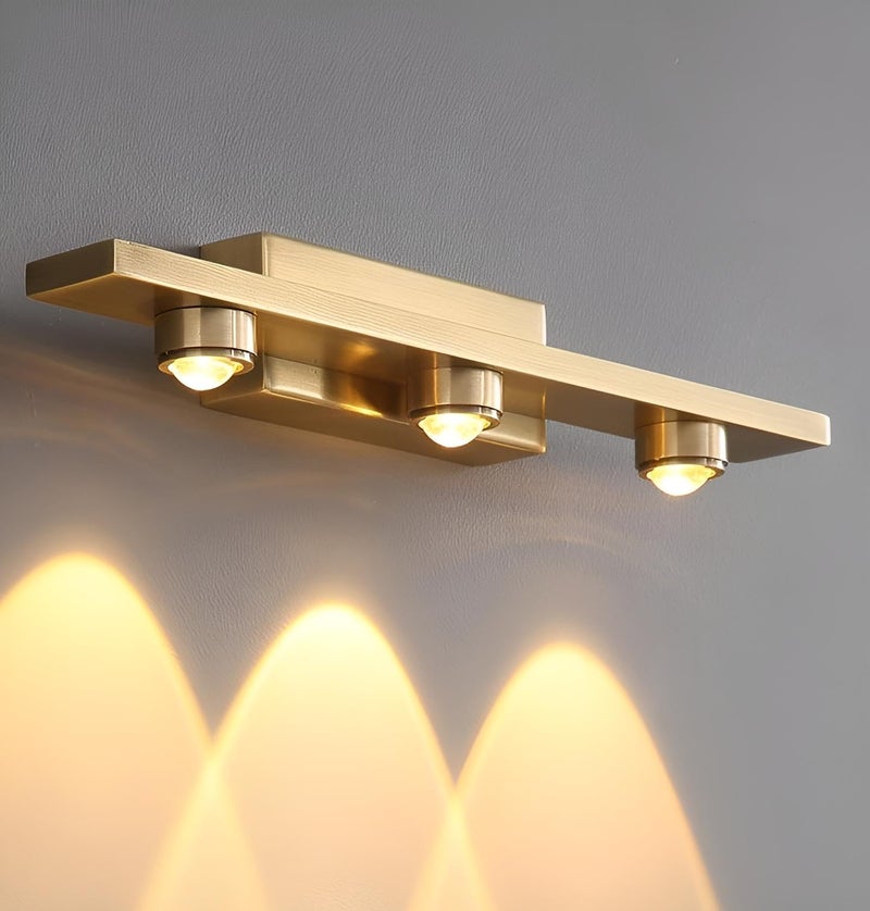FILLISKA® LED Mirror/Picture/Vanity Light with Warmwhite Light and Luxurious Gold Finish (9 Watt Luxurious Gold-8672)(2 Year Warranty) - Image 1