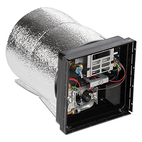 Dometic WH-6GA RV Gas and Electric Water Heater - 6 Gallon Silver Burner w/Quick Heating -10 btu Burner System for Indoor Installation - Image 1