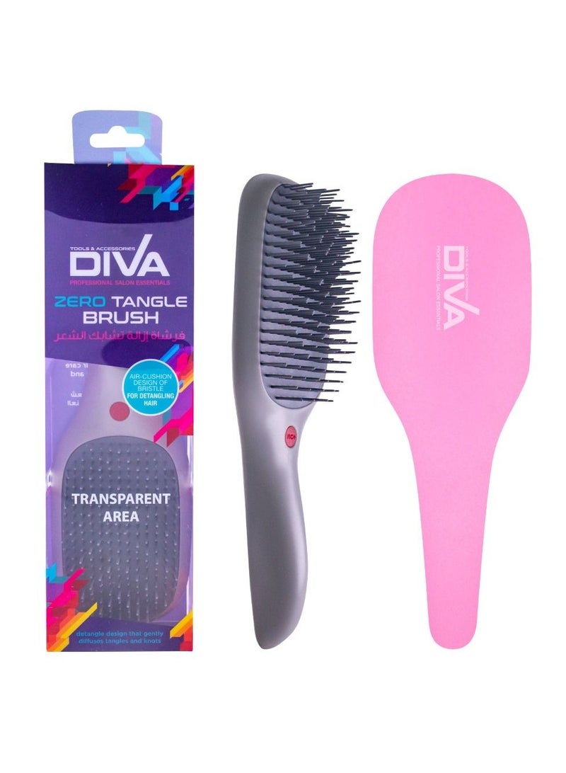 Diva Zero Tangle Brush Pink Sz-A16023 - Image 1