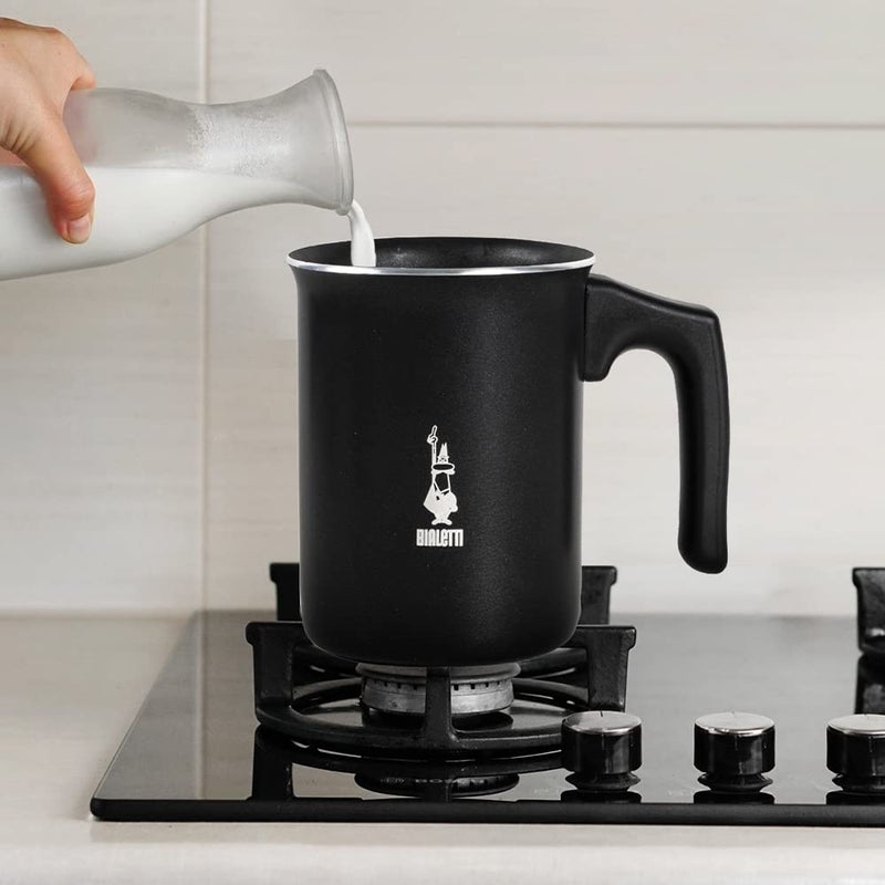 BIALeTTI Bialetti 00AGR395 Tutto Crema Milk Frother, (6 Cup), 23 oz (1 L), Black  - Image 5
