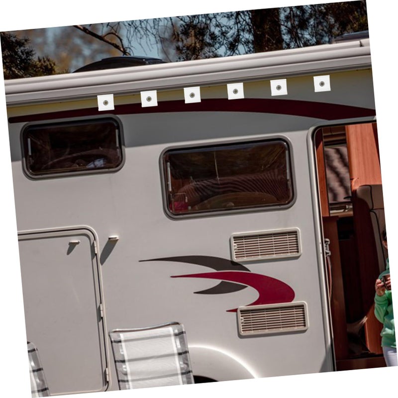 RV Awning Eyelets 6pcs for Camper Canopy Tent Shade Hardware Accessories Outdoor Setup - Image 5